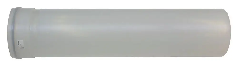 Weißer, zylindrischer Kunststoffrohr-Abschnitt von Vaillant, geeignet für Rohrverlängerungen oder Installationen.